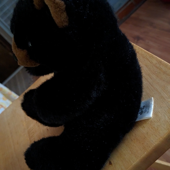 Vintage Wacky Bear Factory Black Bear Plush Teddy 2000 - Picture 7 of 7